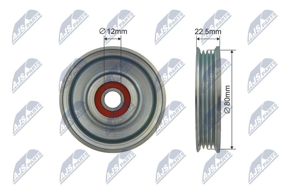 rola intinzator,curea transmisie NTY RNK-NS-043