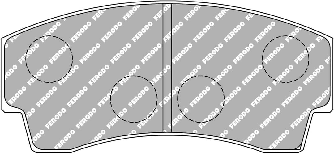 set placute frana,frana disc FERODO FRP219Z