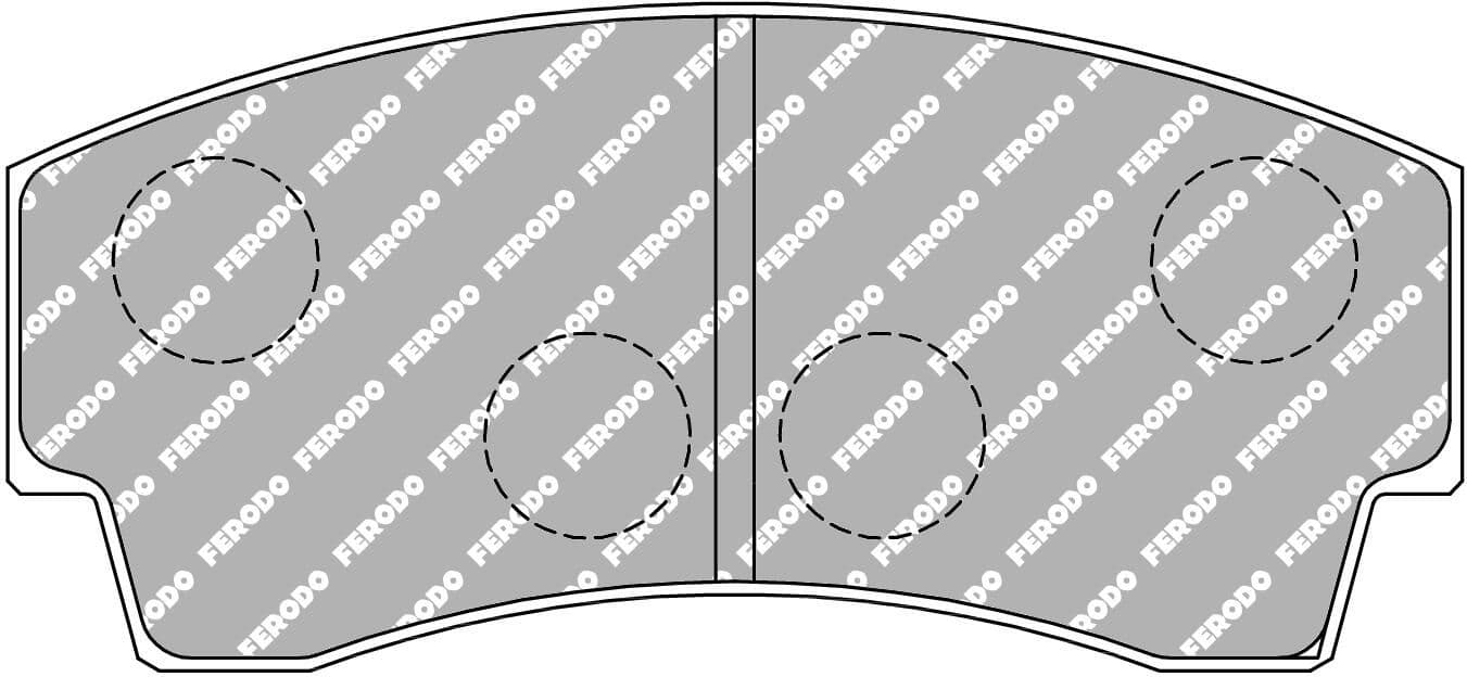 set placute frana,frana disc FERODO FRP219Z