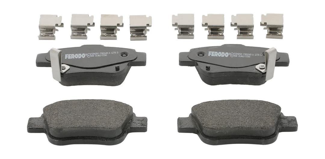 set placute frana,frana disc FERODO FDB1649