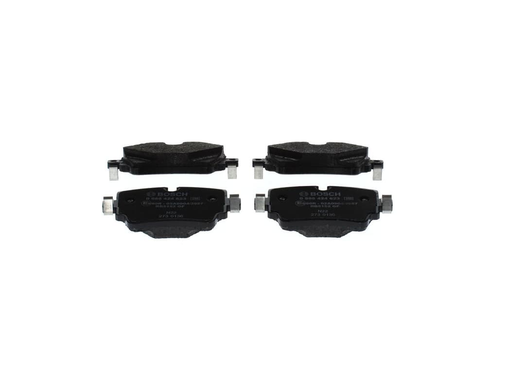 set placute frana,frana disc BOSCH 0 986 424 623