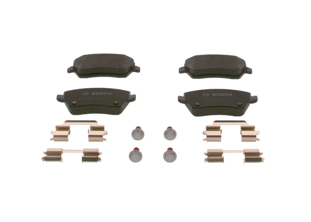 set placute frana,frana disc BOSCH 0 986 494 592