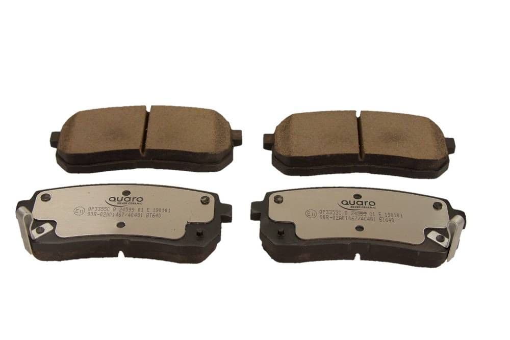 set placute frana,frana disc QUARO SILVER CERAMIC QP3355C