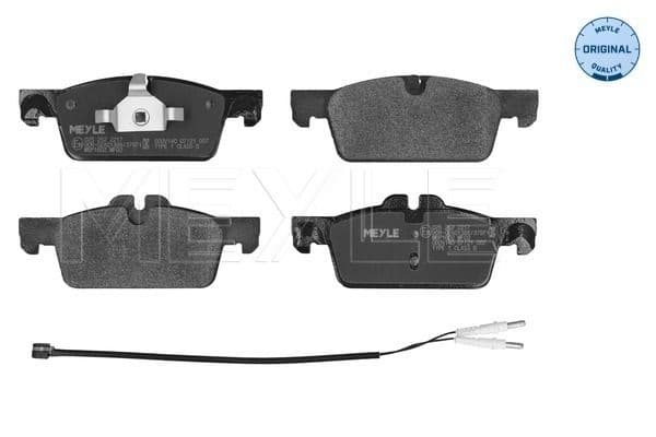 set placute frana,frana disc MEYLE -ORIGINAL: True to OE. 025 252 2217
