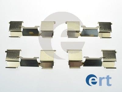 Set accesorii, placute frana ERT 420096
