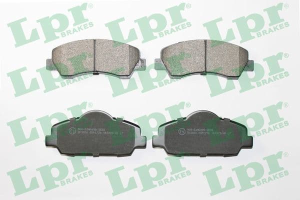 set placute frana,frana disc LPR 05P1770