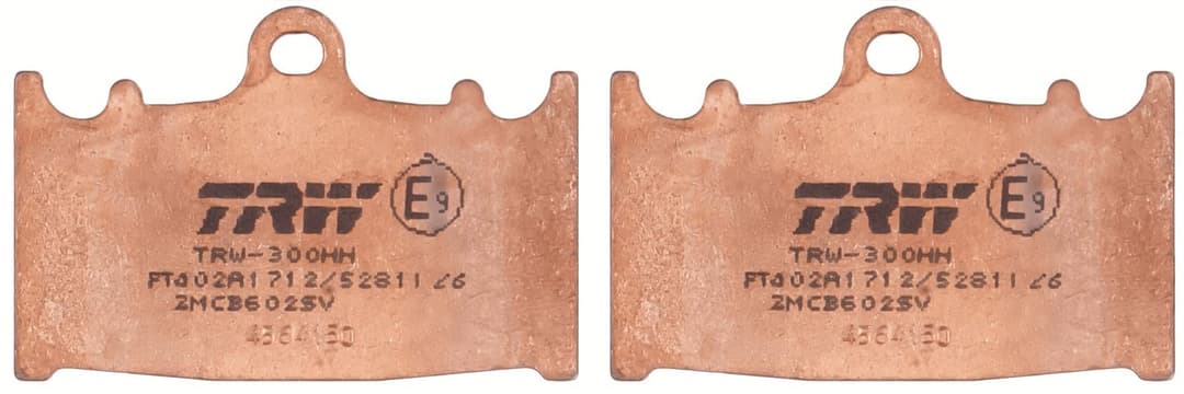set placute frana,frana disc TRW MCB602SV