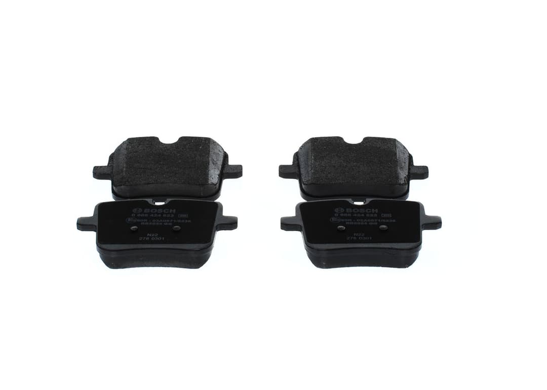 set placute frana,frana disc BOSCH 0 986 424 923
