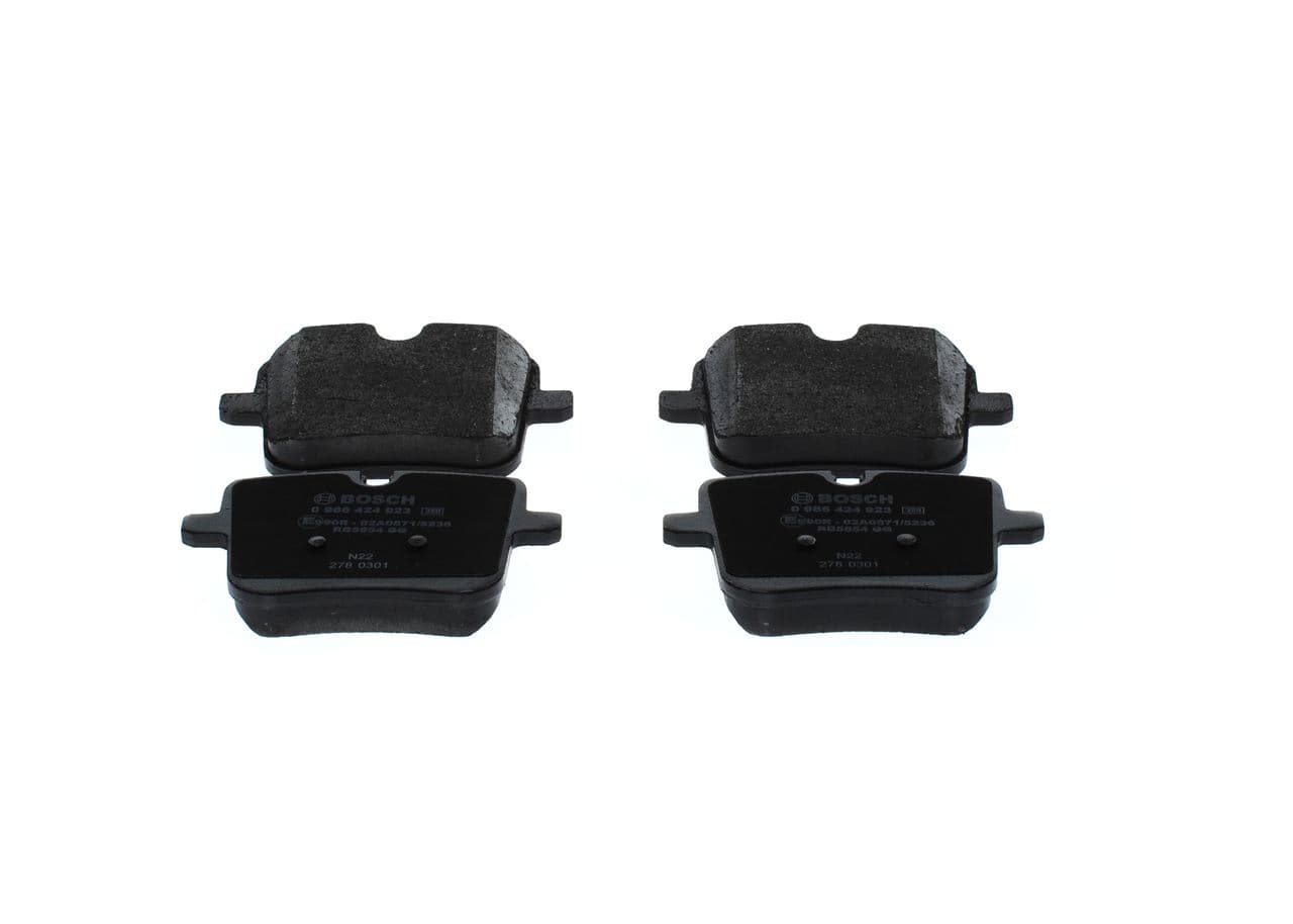 set placute frana,frana disc BOSCH 0 986 424 923