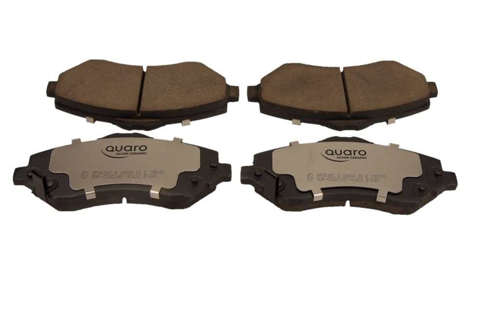 set placute frana,frana disc QUARO SILVER CERAMIC QP8636C