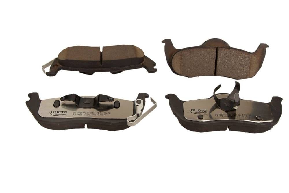set placute frana,frana disc QUARO SILVER CERAMIC QP5195C