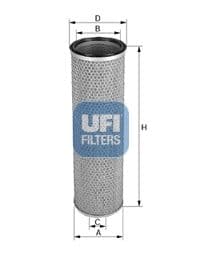 Filtru aer UFI 27.224.00