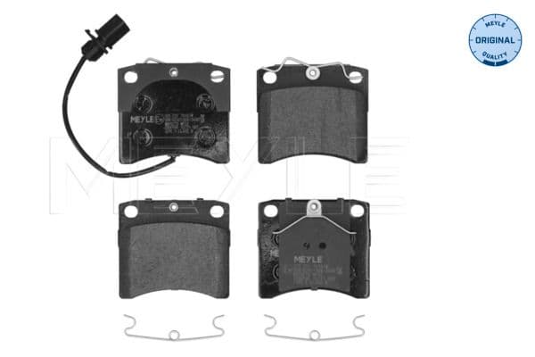 set placute frana,frana disc MEYLE -ORIGINAL: True to OE. 025 231 7618/W