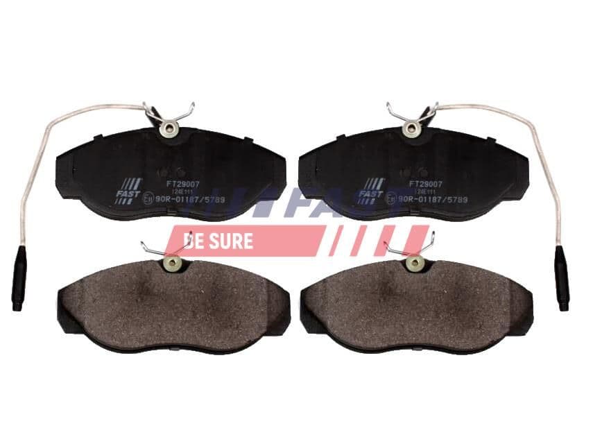 set placute frana,frana disc FAST FT29007