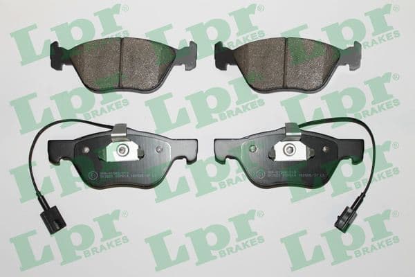 set placute frana,frana disc LPR 05P614