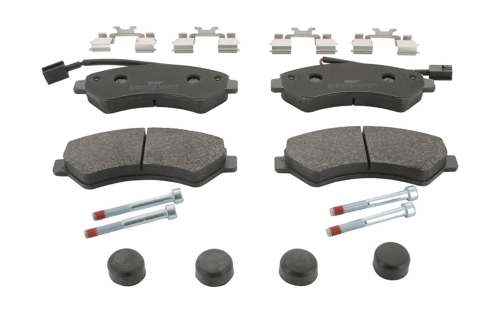set placute frana,frana disc FERODO PREMIER ECO FRICTION FVR1925