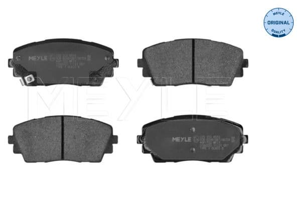 set placute frana,frana disc MEYLE -ORIGINAL: True to OE. 025 253 6516