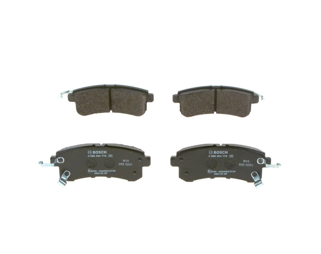 set placute frana,frana disc BOSCH 0 986 494 778
