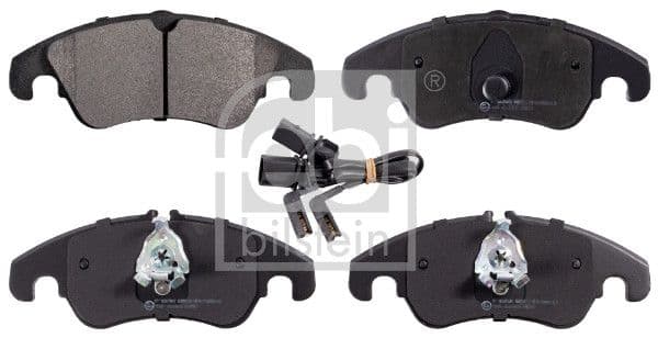 set placute frana,frana disc FEBI BILSTEIN 16798