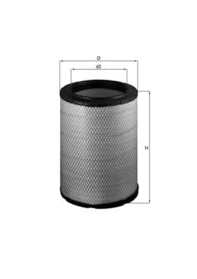 Filtru aer MAHLE LX 1600
