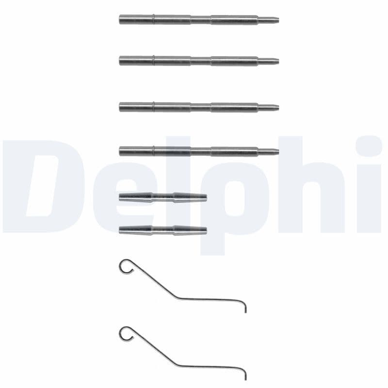 Set accesorii, placute frana DELPHI LX0068