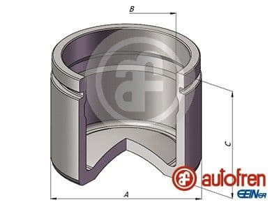 Piston, etrier frana AUTOFREN SEINSA D025495