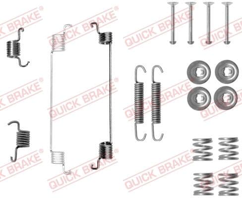 Set accesorii, sabot de frana QUICK BRAKE 105-0014