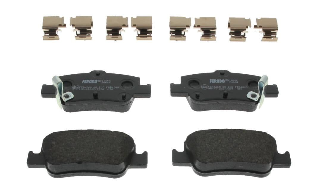 set placute frana,frana disc FERODO PREMIER ECO FRICTION FDB4048