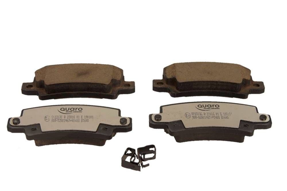 set placute frana,frana disc QUARO SILVER CERAMIC QP2313C