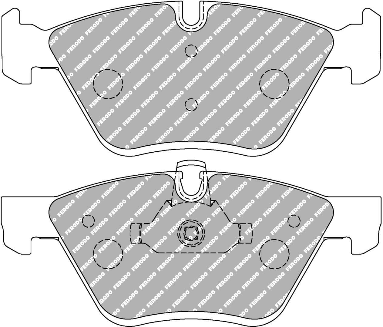 set placute frana,frana disc FERODO RACING FCP1773H