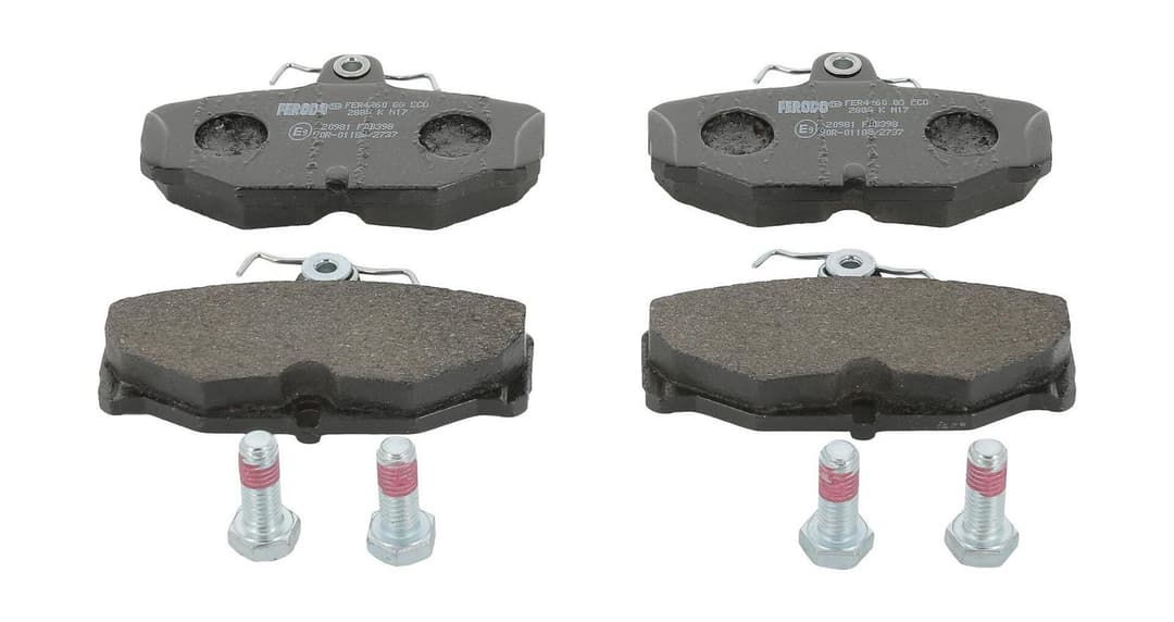 set placute frana,frana disc FERODO PREMIER ECO FRICTION FDB398