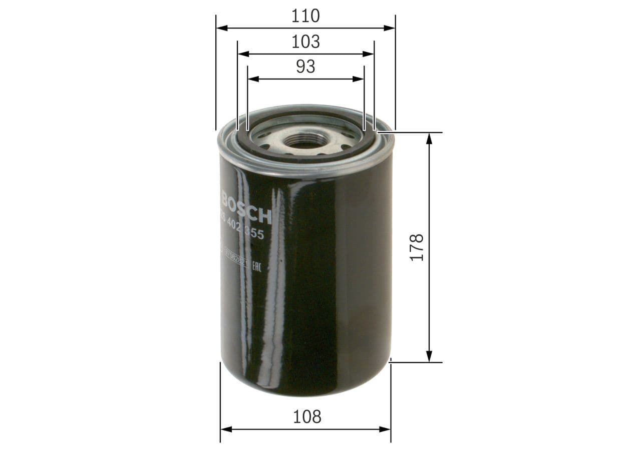 Filtru ulei BOSCH 0 451 301 207