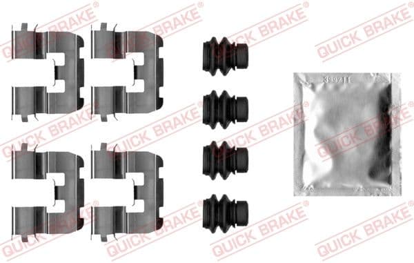 Set accesorii, placute frana QUICK BRAKE 109-0039