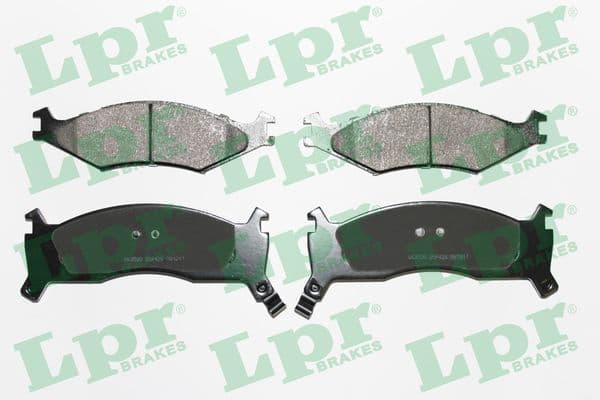 set placute frana,frana disc LPR 05P426