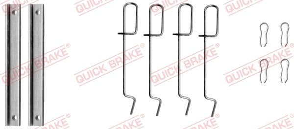 Set accesorii, placute frana QUICK BRAKE 109-1151