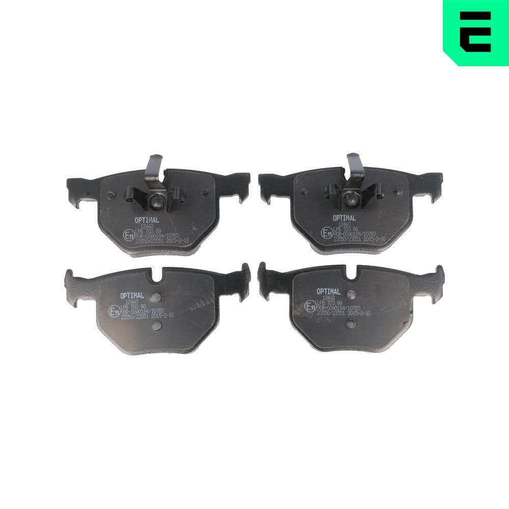 set placute frana,frana disc OPTIMAL BP-12460