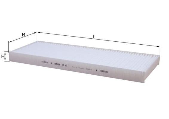 Filtru, aer habitaclu MAHLE LA 45
