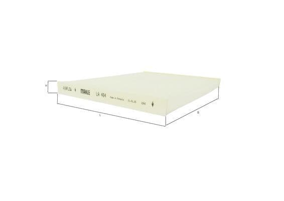 Filtru, aer habitaclu MAHLE LA 464