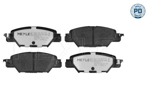 set placute frana,frana disc MEYLE -PD: Advanced performance and design. 025 223 3214/PD