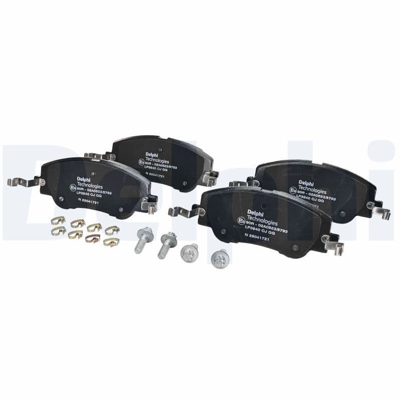 set placute frana,frana disc DELPHI LP3840