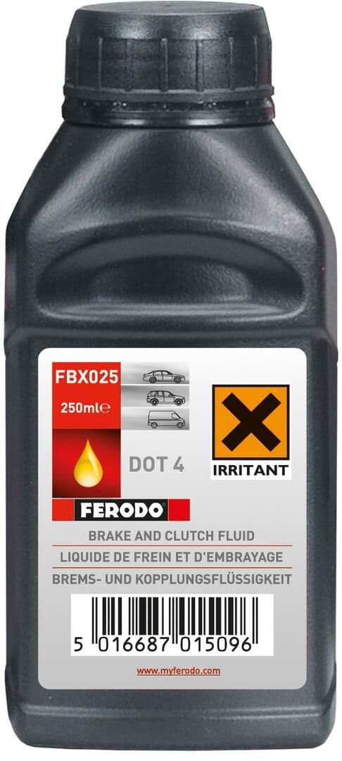 Lichid de frana DOT4 Synthetic FERODO 250ml