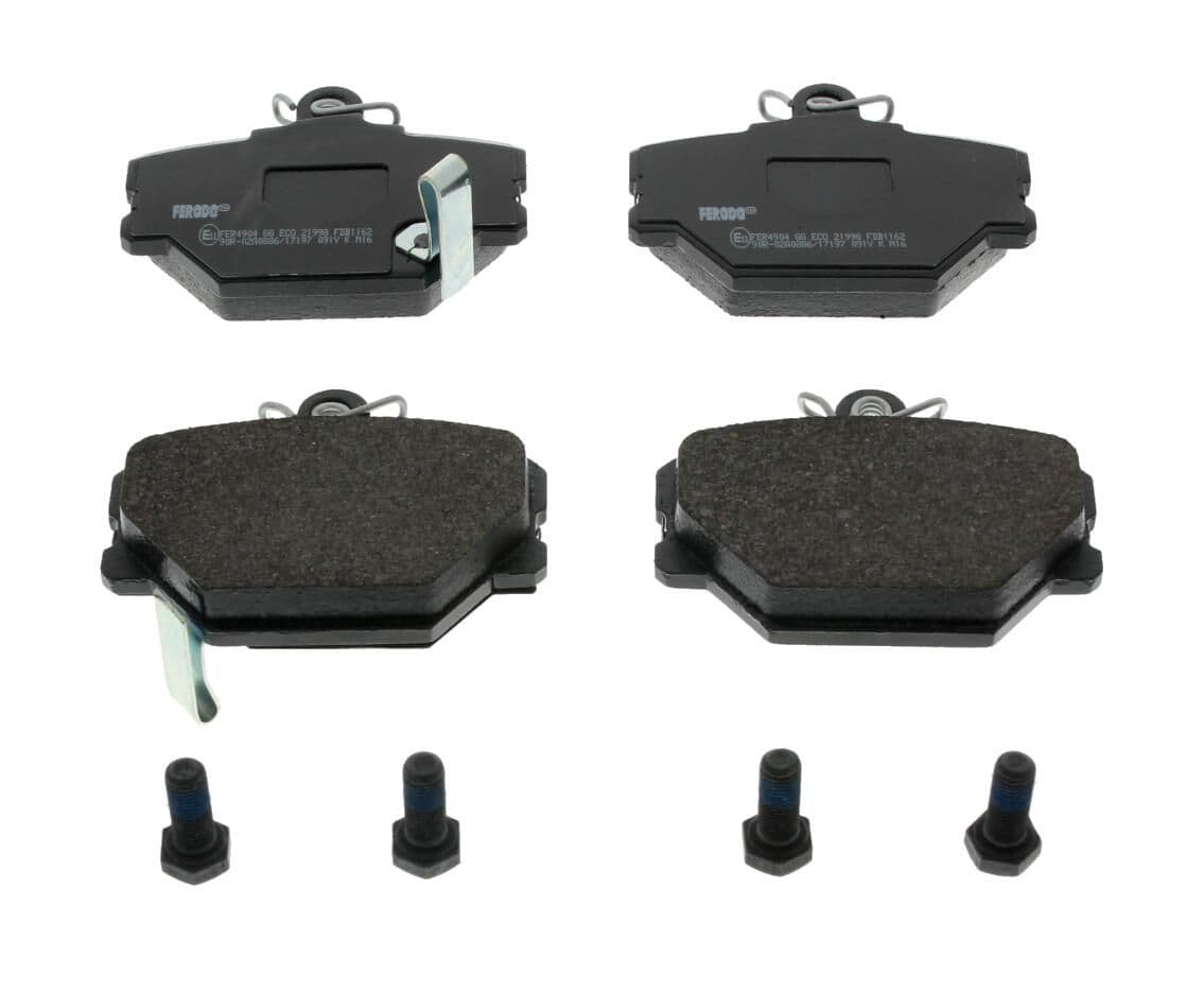 set placute frana,frana disc FERODO PREMIER ECO FRICTION FDB1162