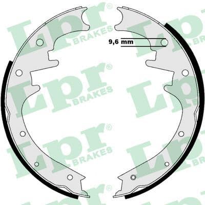 Set saboti frana LPR 08990