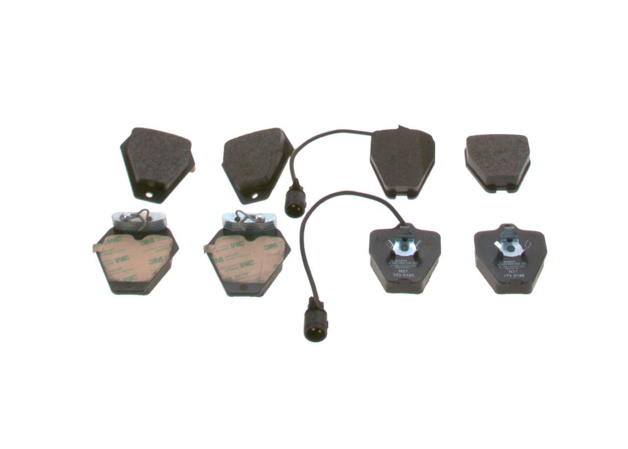 set placute frana,frana disc BOSCH 0 986 494 436