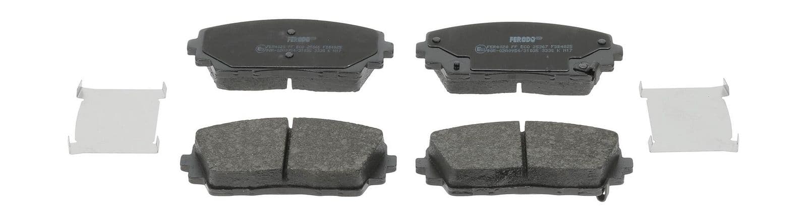 set placute frana,frana disc FERODO PREMIER ECO FRICTION FDB4825