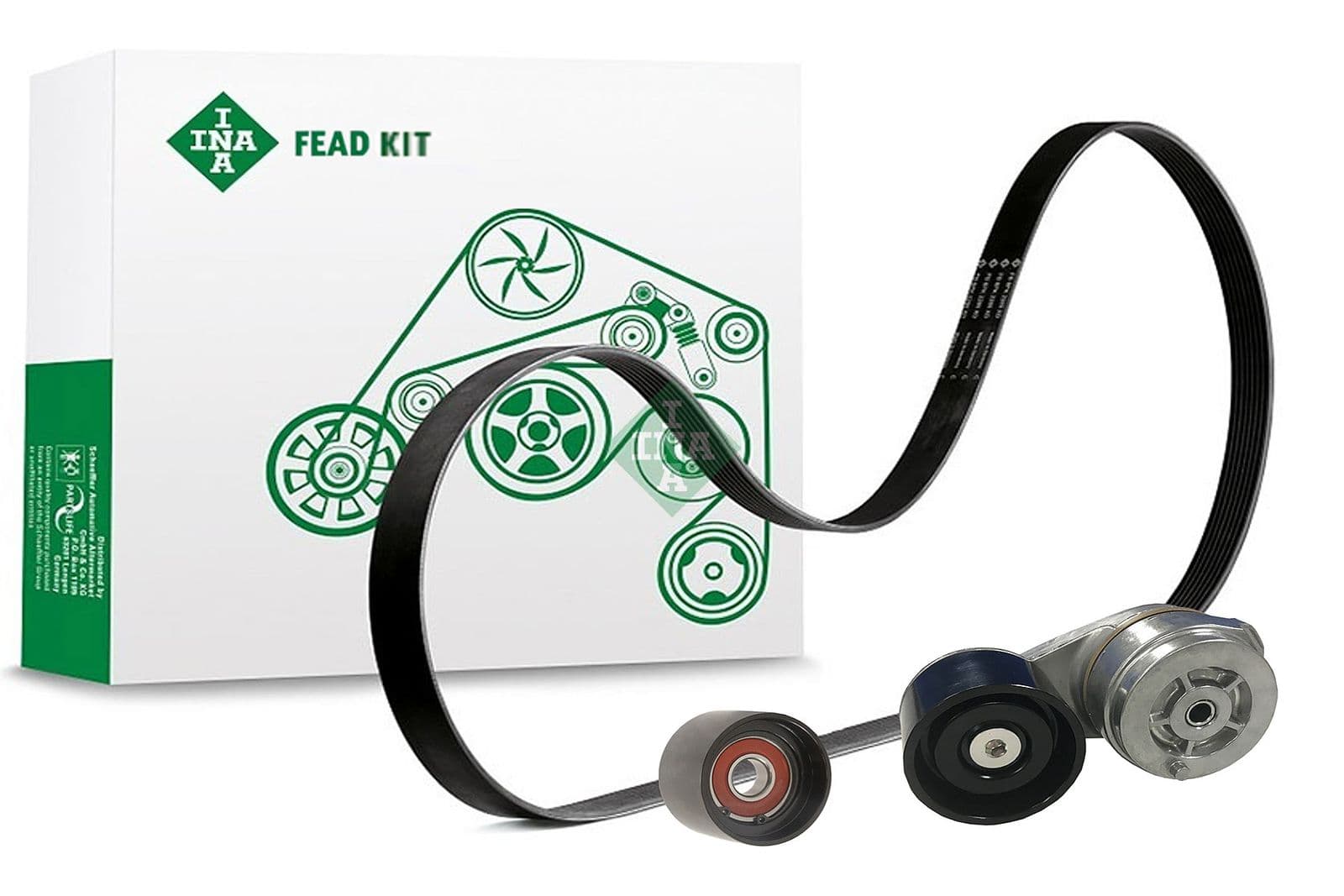 Set curea transmisie cu caneluri Schaeffler INA 529 4204 10