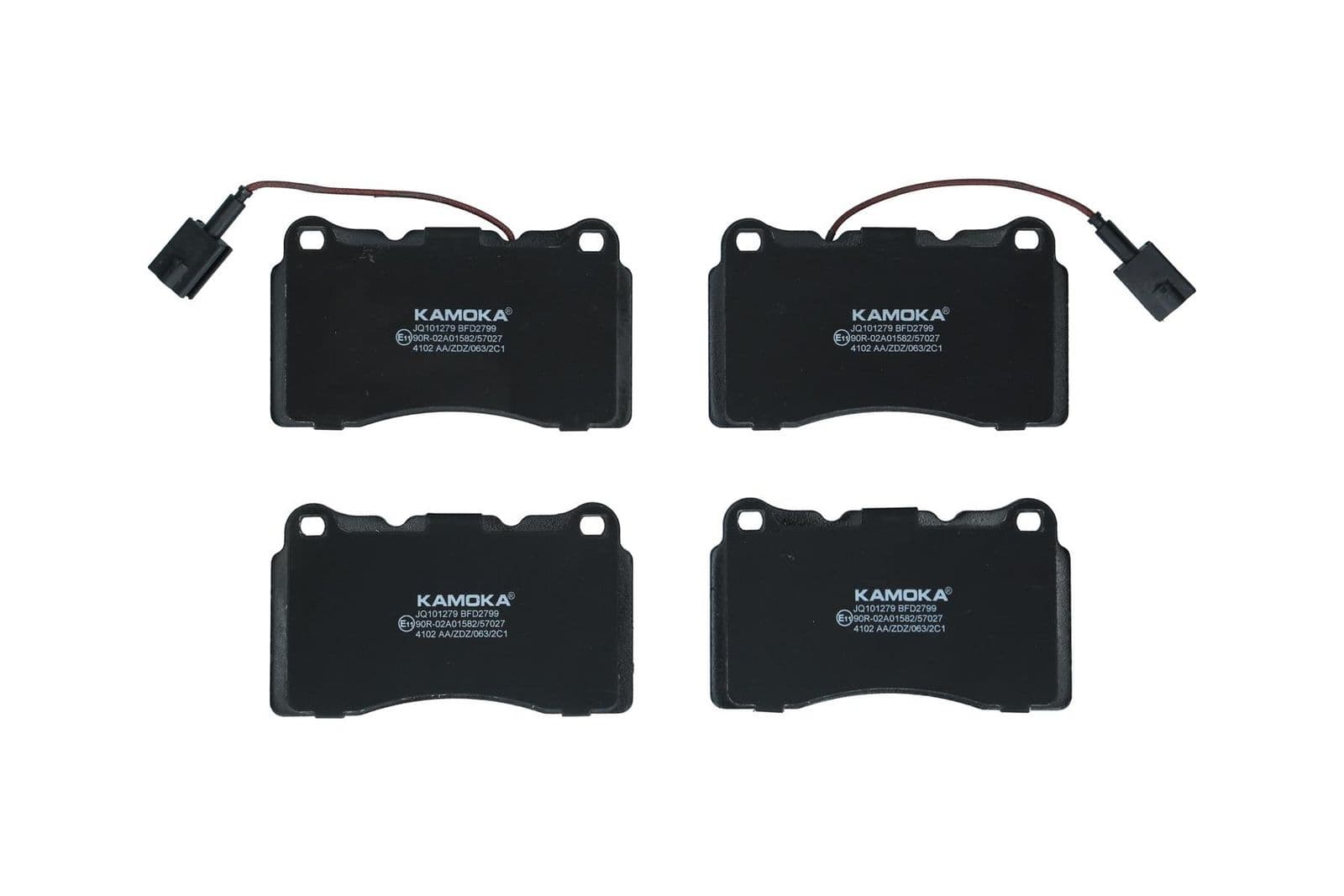 set placute frana,frana disc KAMOKA JQ101279