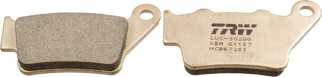 set placute frana,frana disc TRW MCB672SI