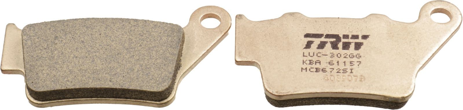 set placute frana,frana disc TRW MCB672SI