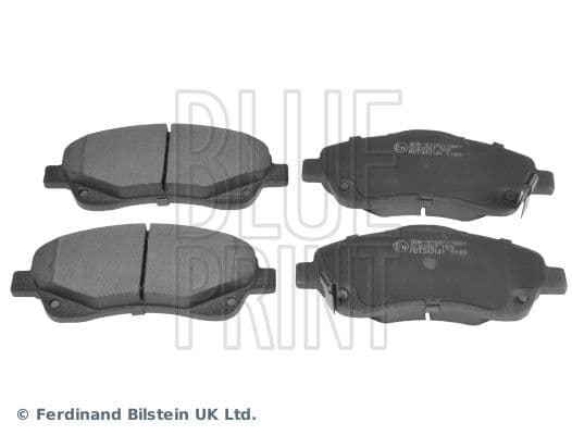 set placute frana,frana disc BLUE PRINT ADT342141